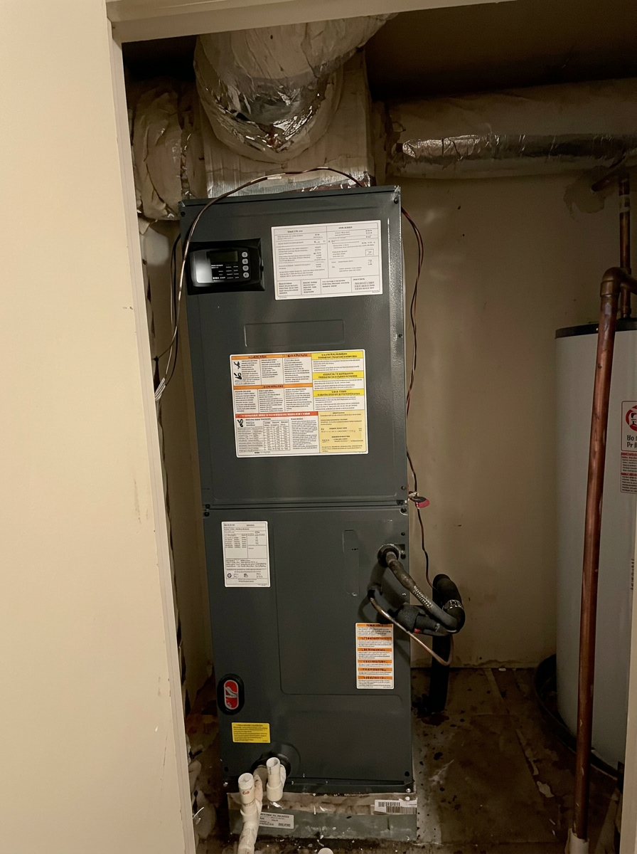 Air Handler Replacement — Bossier City, LA HVAC project by Always There A/C & Heat