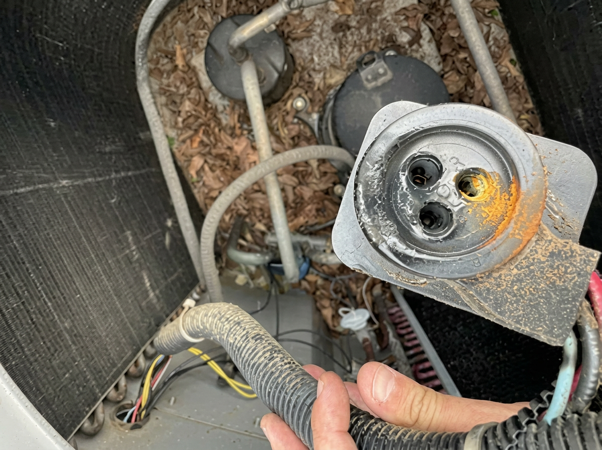 Compressor Terminal Service — Stonewall, LA HVAC project by Always There A/C & Heat