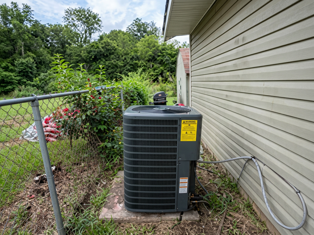 Outdoor Condenser Install — Shreveport, LA HVAC project by Always There A/C & Heat