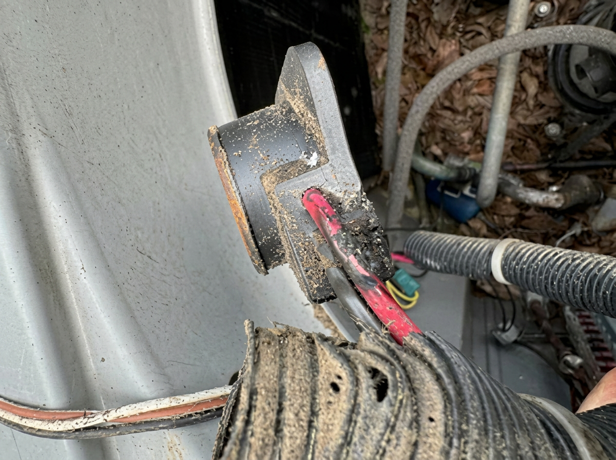 Lineset & Service Port Repair — Shreveport, LA HVAC project by Always There A/C & Heat