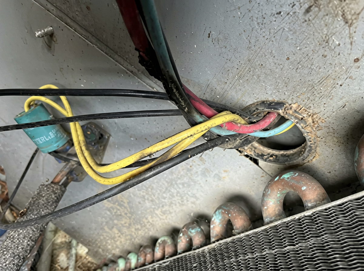 Control Wiring Diagnostic — Haughton, LA HVAC project by Always There A/C & Heat